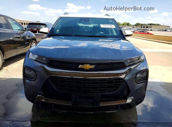 KL79MSSL7MB034670 2021 CHEVROLET TRAILBLAZER Gray წინა ხედი