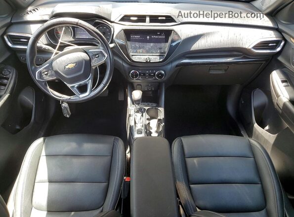 KL79MSSL7MB034670 2021 CHEVROLET TRAILBLAZER Gray წინა პანელის ხედი