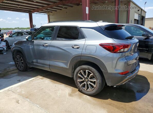 KL79MSSL7MB034670 2021 CHEVROLET TRAILBLAZER Gray უკანა მარცხენა
