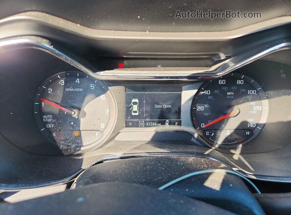 KL79MSSL9PB202555 2023 CHEVROLET TRAILBLAZER Black Սարքավորումների վահանակի տեսք
