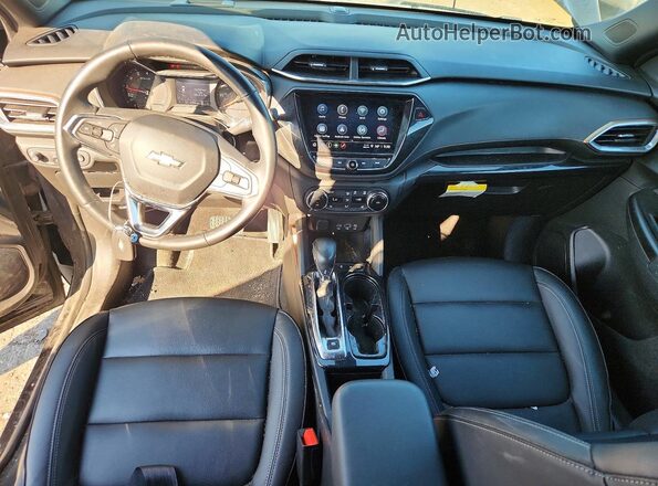 KL79MSSL9PB202555 2023 CHEVROLET TRAILBLAZER Black Առջևի վահանակի տեսք
