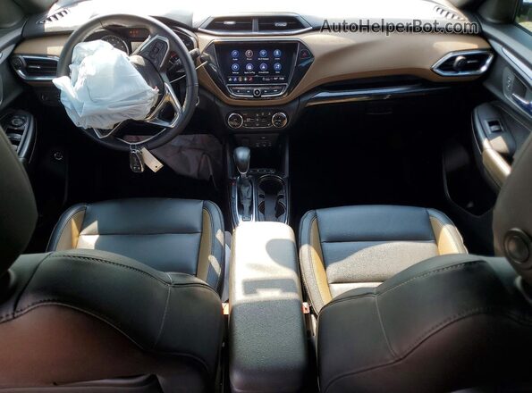 KL79MSSLXNB107368 2022 CHEVROLET TRAILBLAZER Brown Vista del salpicadero