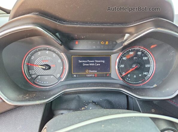 KL79MTSL0MB013066 2021 CHEVROLET TRAILBLAZER Burgundy Widok zestawu wskaźników