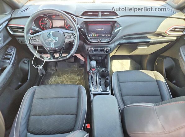 KL79MTSL0MB096577 2021 CHEVROLET TRAILBLAZER Black Vista del salpicadero
