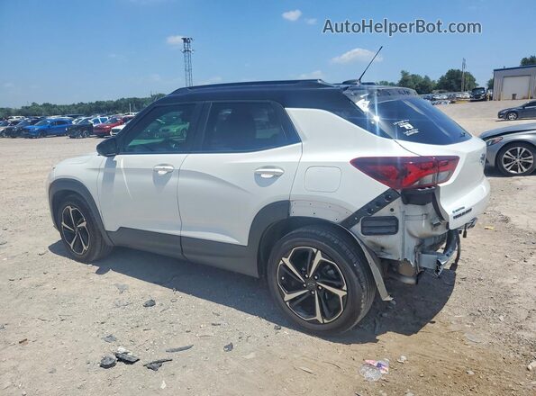 KL79MTSL0MB154039 2021 CHEVROLET TRAILBLAZER Белый Задняя левая четверть