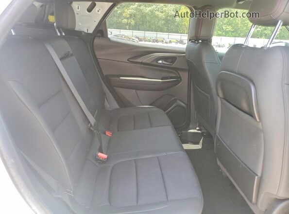 KL79MTSL0MB154039 2021 CHEVROLET TRAILBLAZER Белый Вид задней части салона
