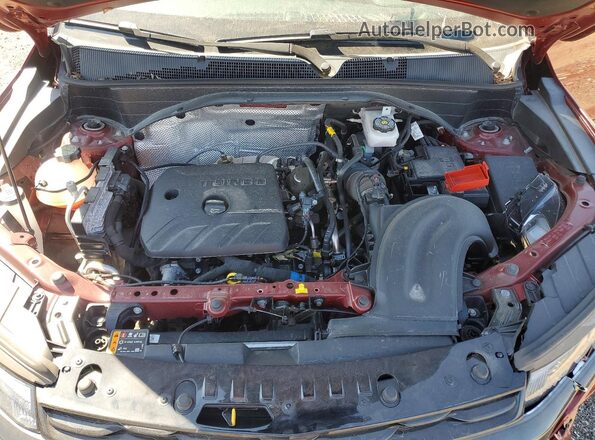 KL79MTSL0SB148786 2025 CHEVROLET TRAILBLAZER Red Vista de la etiqueta del VIN