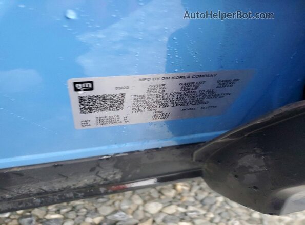 KL79MTSL1PB152580 2023 CHEVROLET TRAILBLAZER Blue Սալոնի 360 աստիճան տեսք