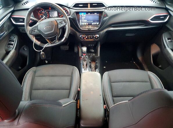 KL79MTSL1PB152580 2023 CHEVROLET TRAILBLAZER Blue Առջևի վահանակի տեսք