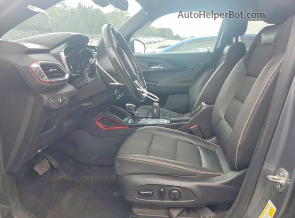 KL79MTSL2MB005082 2021 CHEVROLET TRAILBLAZER Серый Вид салона спереди