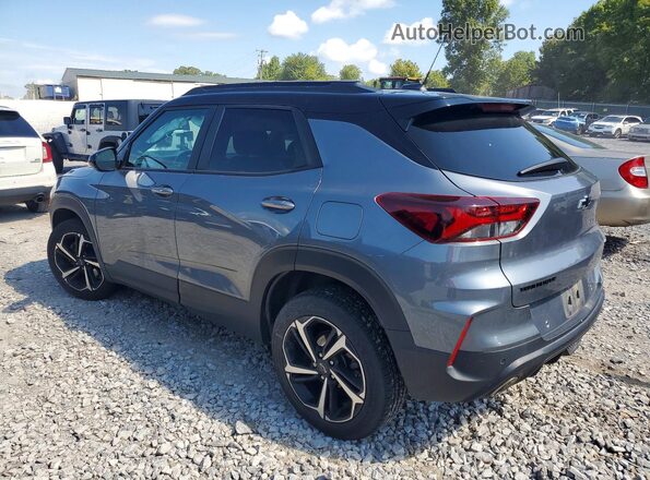 KL79MTSL2MB005082 2021 CHEVROLET TRAILBLAZER Серый Задняя левая четверть
