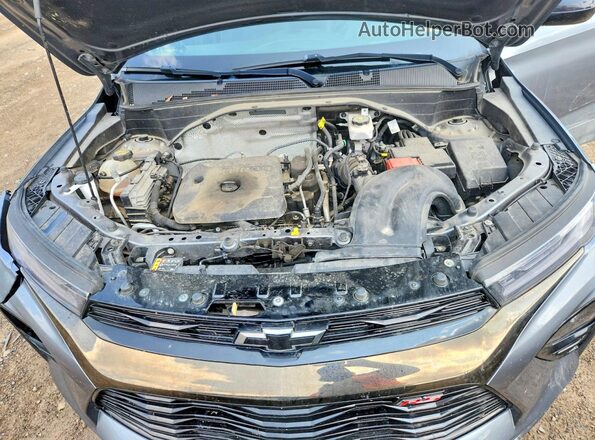 KL79MTSL2MB062415 2021 CHEVROLET TRAILBLAZER Gray Widok komory silnika