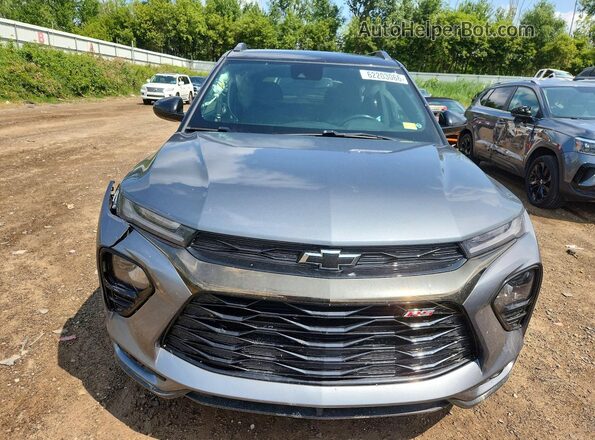 KL79MTSL2MB062415 2021 CHEVROLET TRAILBLAZER Gray Widok z przodu