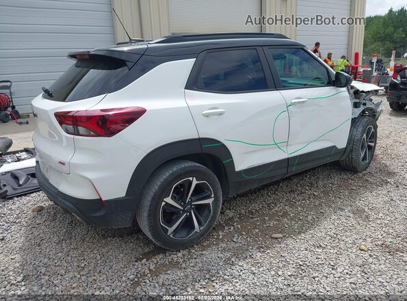 KL79MTSL3MB022862 2021 CHEVROLET TRAILBLAZER White უკანა მარჯვენა