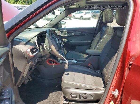 KL79MTSL3NB073392 2022 CHEVROLET TRAILBLAZER Красный Вид салона спереди