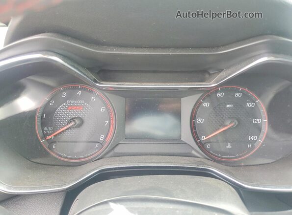 KL79MTSL3PB012109 2023 CHEVROLET TRAILBLAZER Silver Սարքավորումների վահանակի տեսք