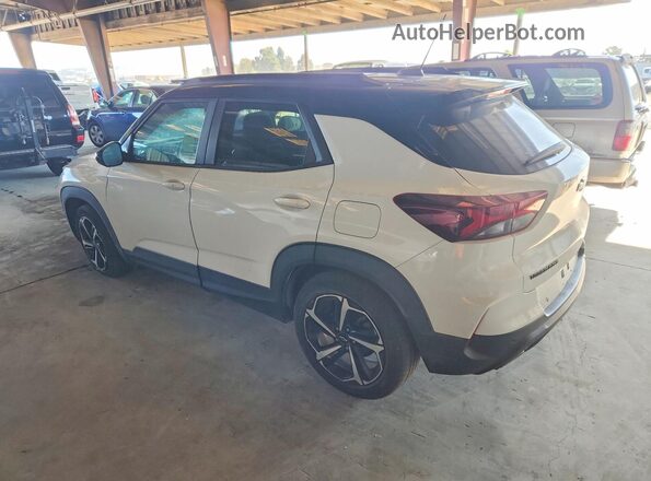 KL79MTSL4MB074145 2021 CHEVROLET TRAILBLAZER White უკანა მარცხენა