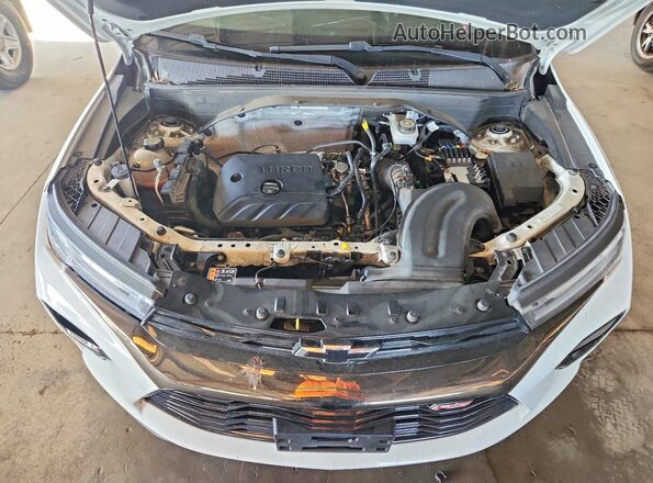 KL79MTSL4MB074145 2021 CHEVROLET TRAILBLAZER White ძრავის განყოფილების ხედი
