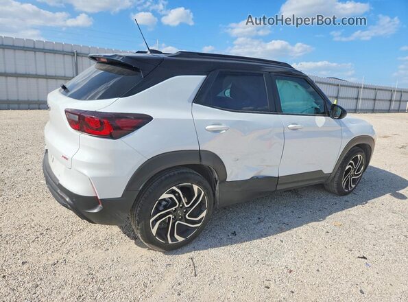 KL79MTSL4RB172471 2024 CHEVROLET TRAILBLAZER Белый Задняя правая четверть