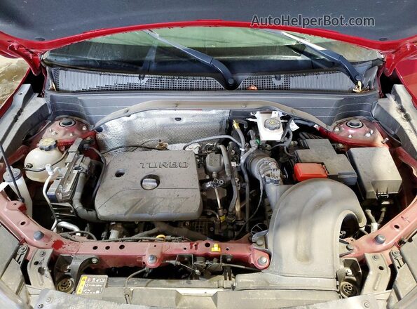 KL79MTSL6MB017865 2021 CHEVROLET TRAILBLAZER Red Widok komory silnika