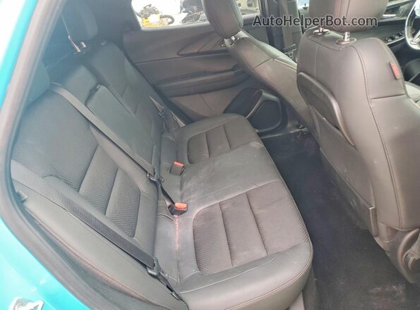 KL79MTSL6NB067344 2022 CHEVROLET TRAILBLAZER Turquoise Widok wnętrza z tyłu