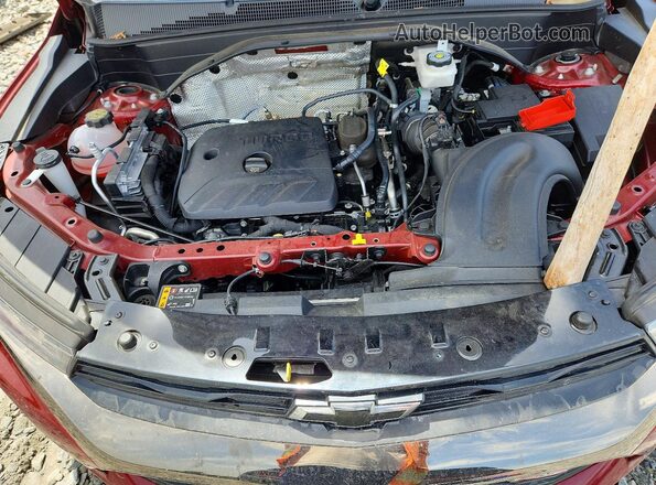 KL79MTSL6NB068154 2022 CHEVROLET TRAILBLAZER Burgundy Շարժիչի բաժամունքի տեսք