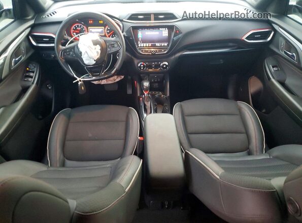 KL79MTSL6PB045752 2023 CHEVROLET TRAILBLAZER White Vista del cuadro de instrumentos