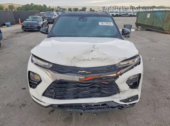 KL79MTSL6PB045752 2023 CHEVROLET TRAILBLAZER White Vista trasera