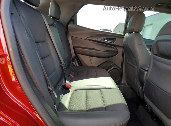 KL79MTSL6PB103567 2023 CHEVROLET TRAILBLAZER Maroon Вид задньої частини салону