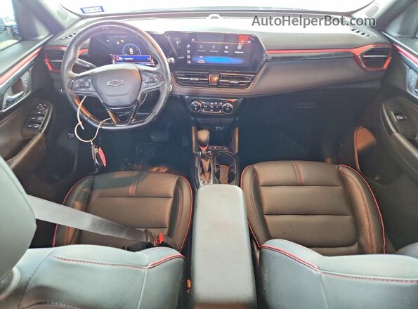 KL79MTSL6RB102406 2024 CHEVROLET TRAILBLAZER Gray Вид панелі приладів