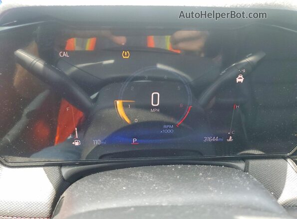 KL79MTSL6RB102406 2024 CHEVROLET TRAILBLAZER Gray Вид щитка приладів