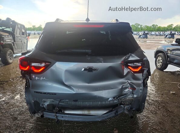 KL79MTSL6RB102406 2024 CHEVROLET TRAILBLAZER Gray Вид ззаду