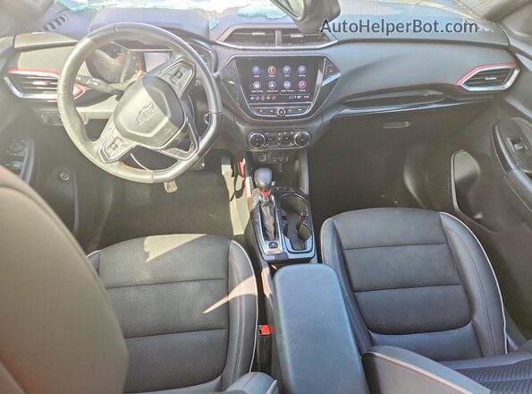 KL79MTSL7PB100158 2023 CHEVROLET TRAILBLAZER Burgundy Vista del salpicadero