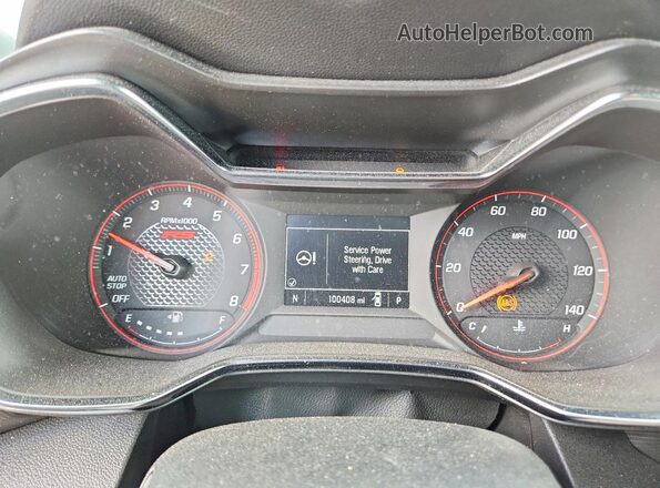 KL79MTSL7PB121317 2023 CHEVROLET TRAILBLAZER White Vista del cuadro de instrumentos