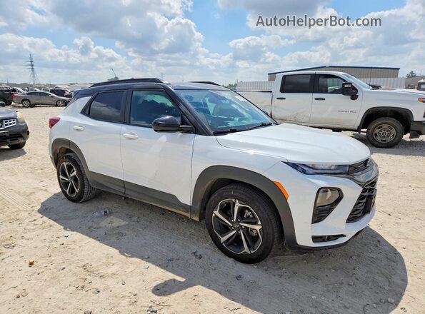 KL79MTSL7PB121317 2023 CHEVROLET TRAILBLAZER White Delantero derecho