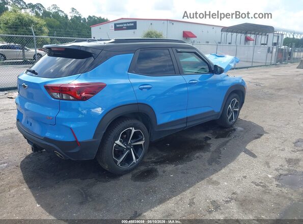 KL79MTSL7PB124010 2023 CHEVROLET TRAILBLAZER Blue Задня права чверть