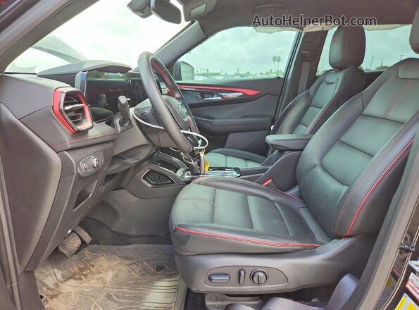 KL79MTSL7SB158165 2025 CHEVROLET TRAILBLAZER Black Widok wnętrza z przodu