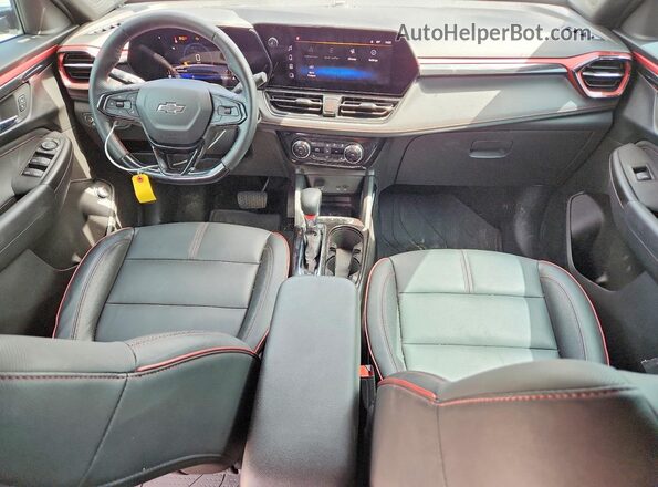 KL79MTSL7SB158165 2025 CHEVROLET TRAILBLAZER Black Widok deski rozdzielczej