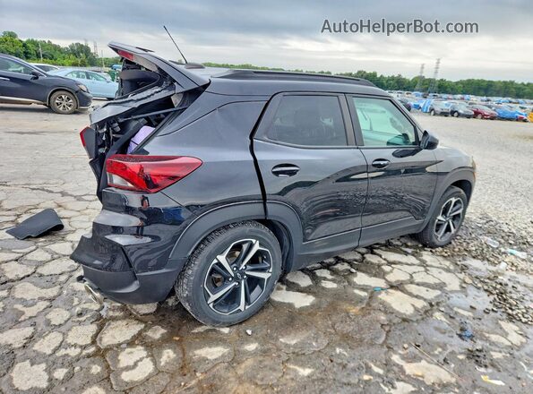 KL79MTSL8NB080709 2022 CHEVROLET TRAILBLAZER Black უკანა მარჯვენა