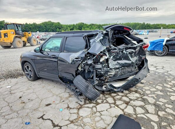 KL79MTSL8NB080709 2022 CHEVROLET TRAILBLAZER Black უკანა მარცხენა