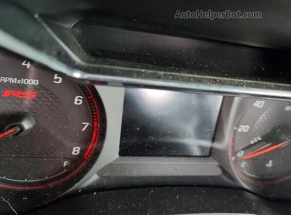KL79MTSL8NB080709 2022 CHEVROLET TRAILBLAZER Black ხელსაწყოთა პანელის ხედი