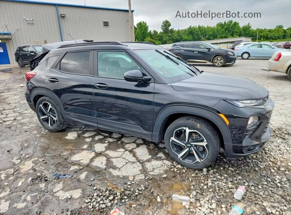 KL79MTSL8NB080709 2022 CHEVROLET TRAILBLAZER Black წინა მარჯვენა