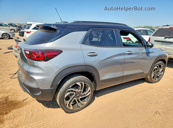 KL79MTSLXRB109925 2024 CHEVROLET TRAILBLAZER Silver Tył prawy
