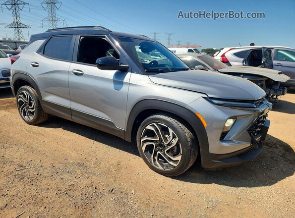 KL79MTSLXRB109925 2024 CHEVROLET TRAILBLAZER Silver Przód prawy