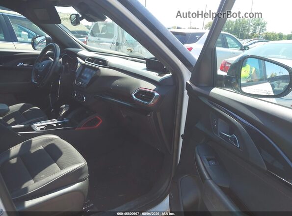 KL79MUSL0MB091062 2021 CHEVROLET TRAILBLAZER White წინა სალონის ხედი