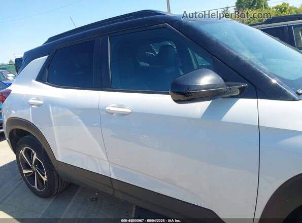 KL79MUSL0MB091062 2021 CHEVROLET TRAILBLAZER White უკანა სალონის ხედი