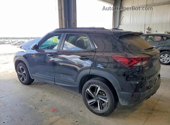KL79MUSL0NB042901 2022 CHEVROLET TRAILBLAZER Черный Задняя левая четверть