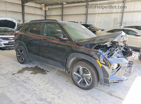 KL79MUSL0NB042901 2022 CHEVROLET TRAILBLAZER Черный Передняя правая четверть