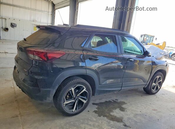 KL79MUSL0NB042901 2022 CHEVROLET TRAILBLAZER Черный Задняя правая четверть