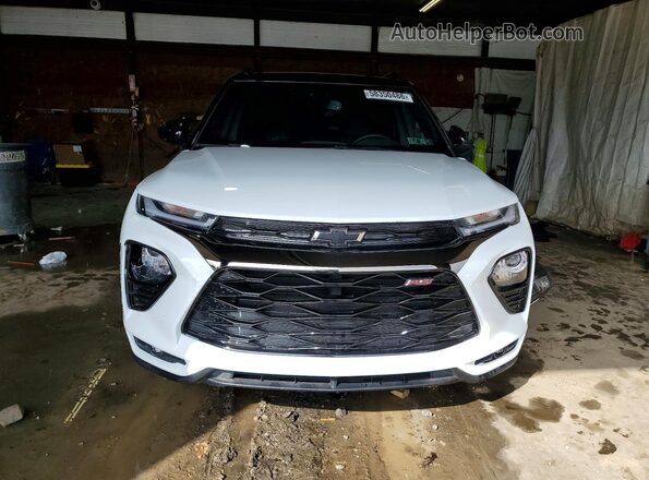 KL79MUSL0PB096914 2023 CHEVROLET TRAILBLAZER White Widok z przodu